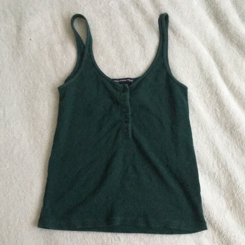 Forest green brandy tank